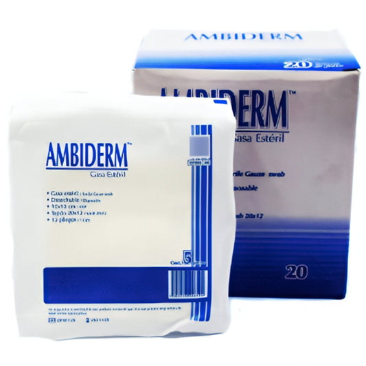 GASA ESTERIL 10X10cm AMBIDERM